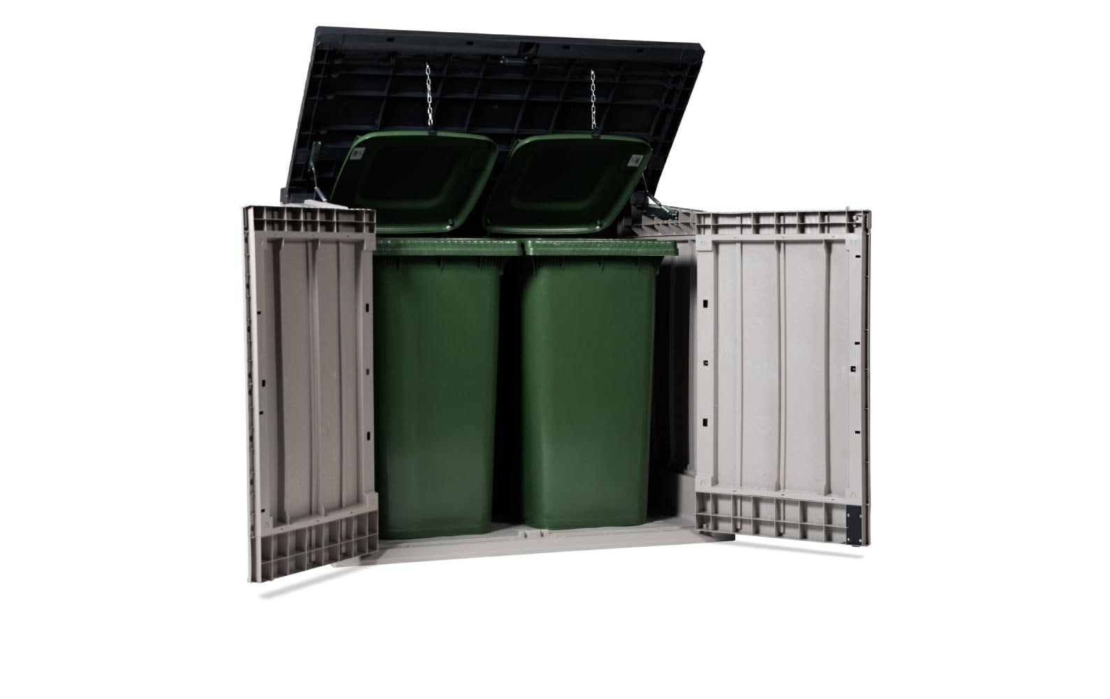Toomax Stora Way Aufbewahrungsbox 1270 l – Kunststoff – Grau – UV-Schutz
