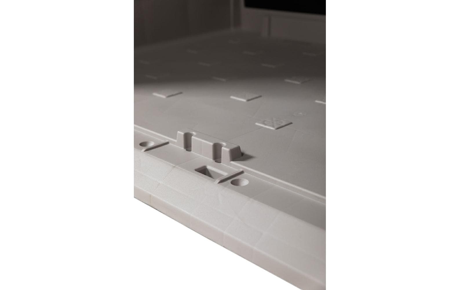 Toomax Stora Way Aufbewahrungsbox 1270 l – Kunststoff – Grau – UV-Schutz