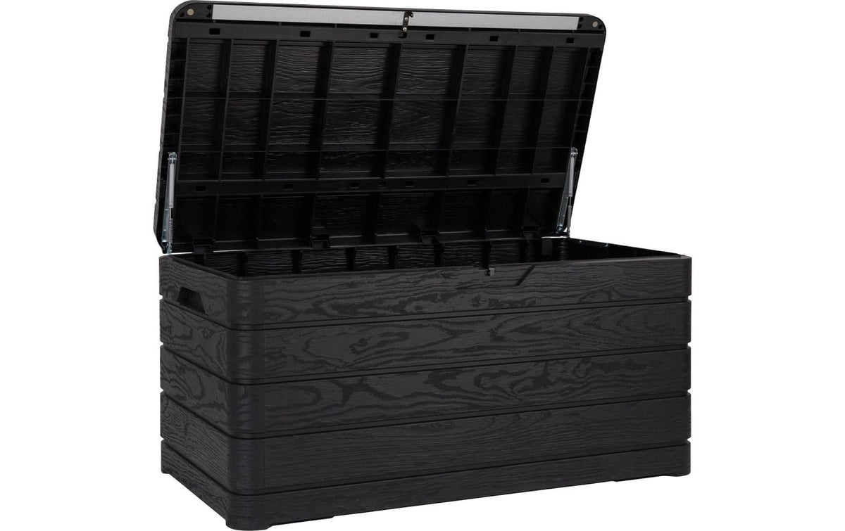 Toomax Dolomiti 500 Aufbewahrungsbox 500 l (mit Deckel) – Kunststoff – Anthrazit – UV-Schutz