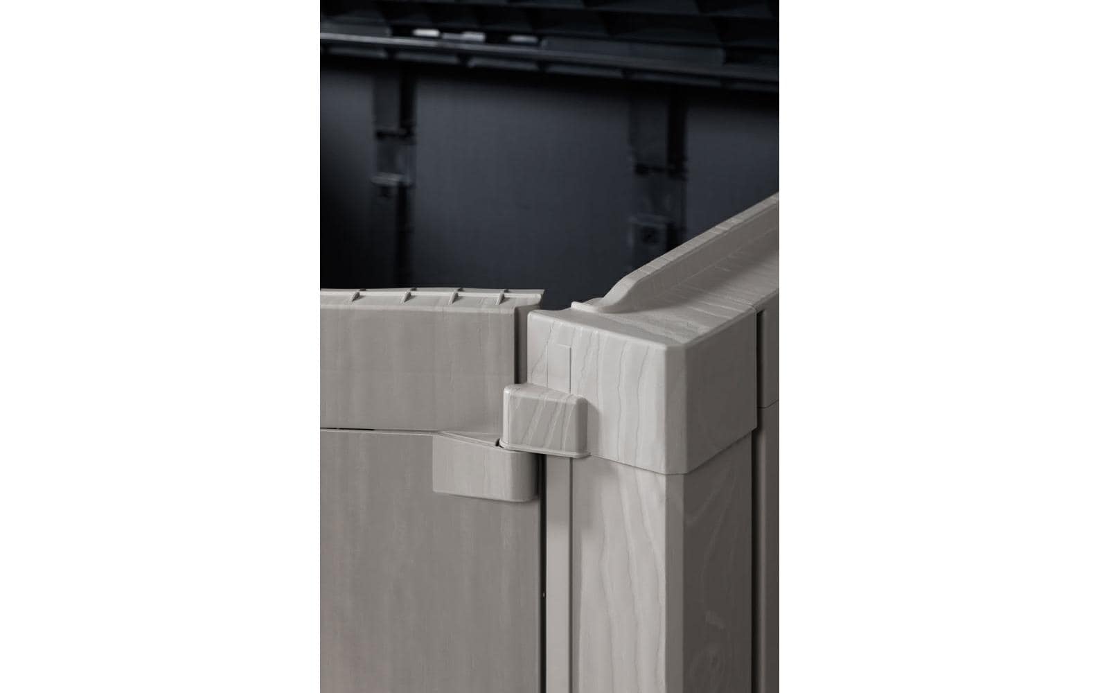 Toomax Stora Way Aufbewahrungsbox 1270 l – Kunststoff – Grau – UV-Schutz