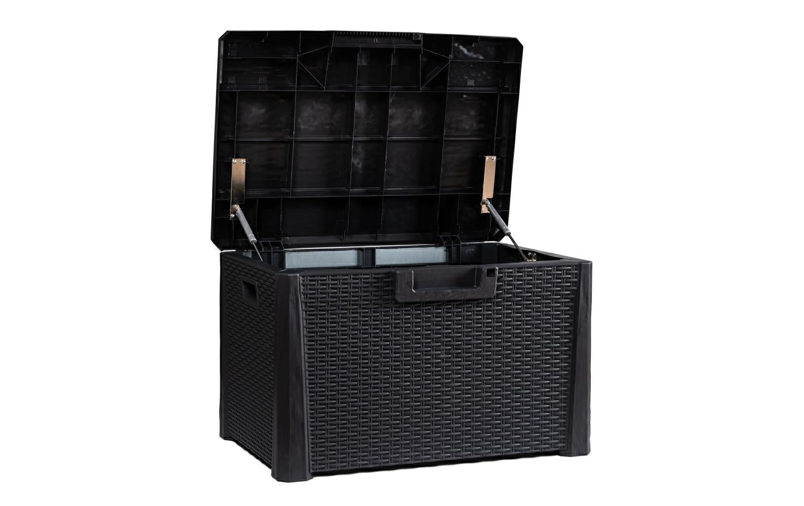 Toomax Nevada Aufbewahrungsbox 120 l – Kunststoff – Anthrazit – 730 × 465 × 505 mm