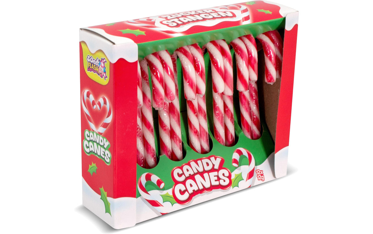 XMAS Zuckerstange – Rot‑Weiss‑Rot – 144 g