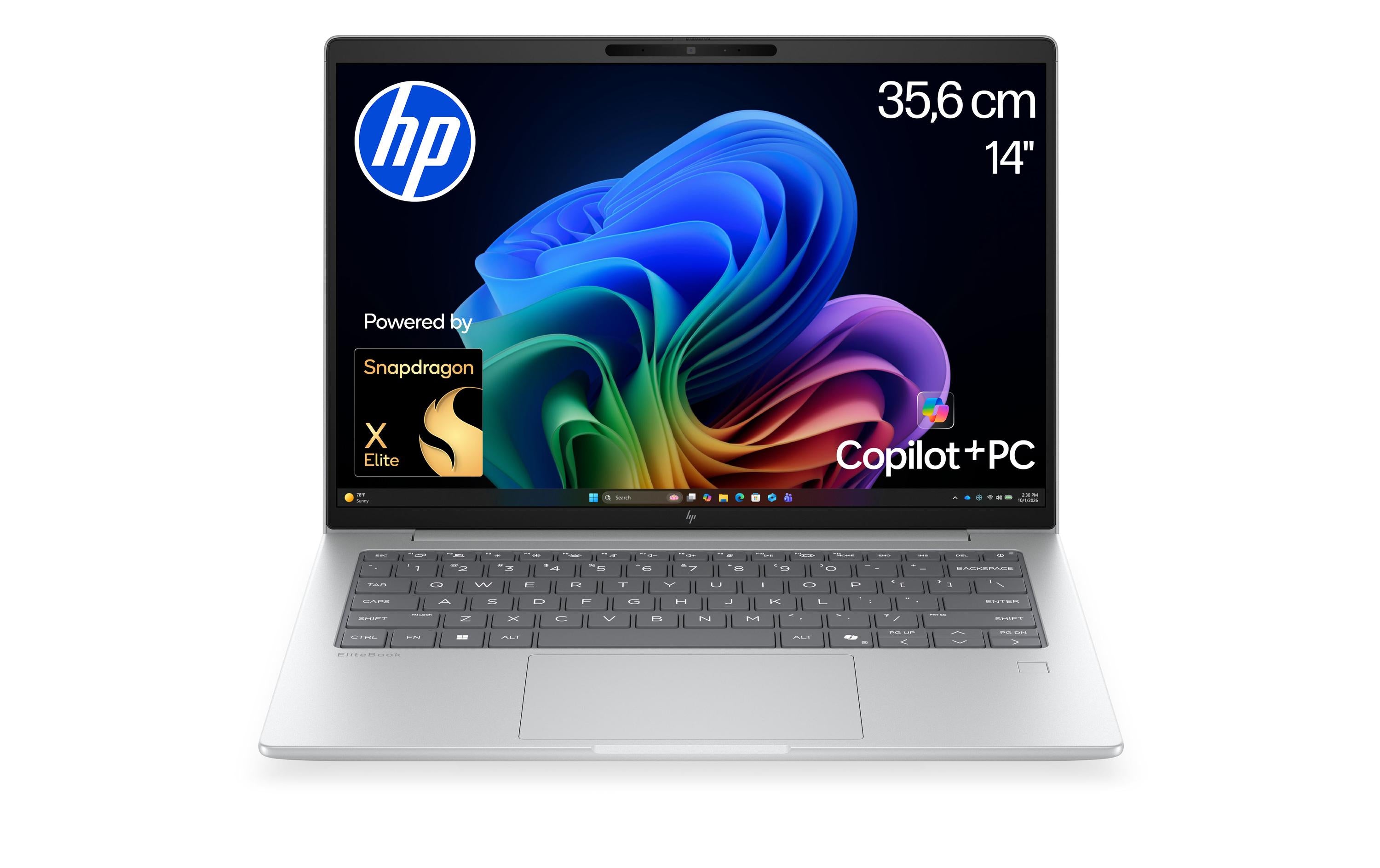 HP EB 6 G2q 14 – 14" WUXGA, Snapdragon X2 Elite X2E-84-100, 24 GB, 512 GB SSD, Win 11 Pro, QWERTZ (CH)
