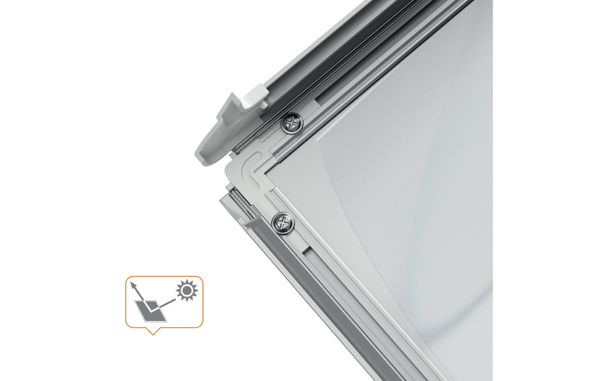 Nobo Infoständer A3 – Hoch-/Querformat – Aluminium, Silber – 420×1310×300 mm