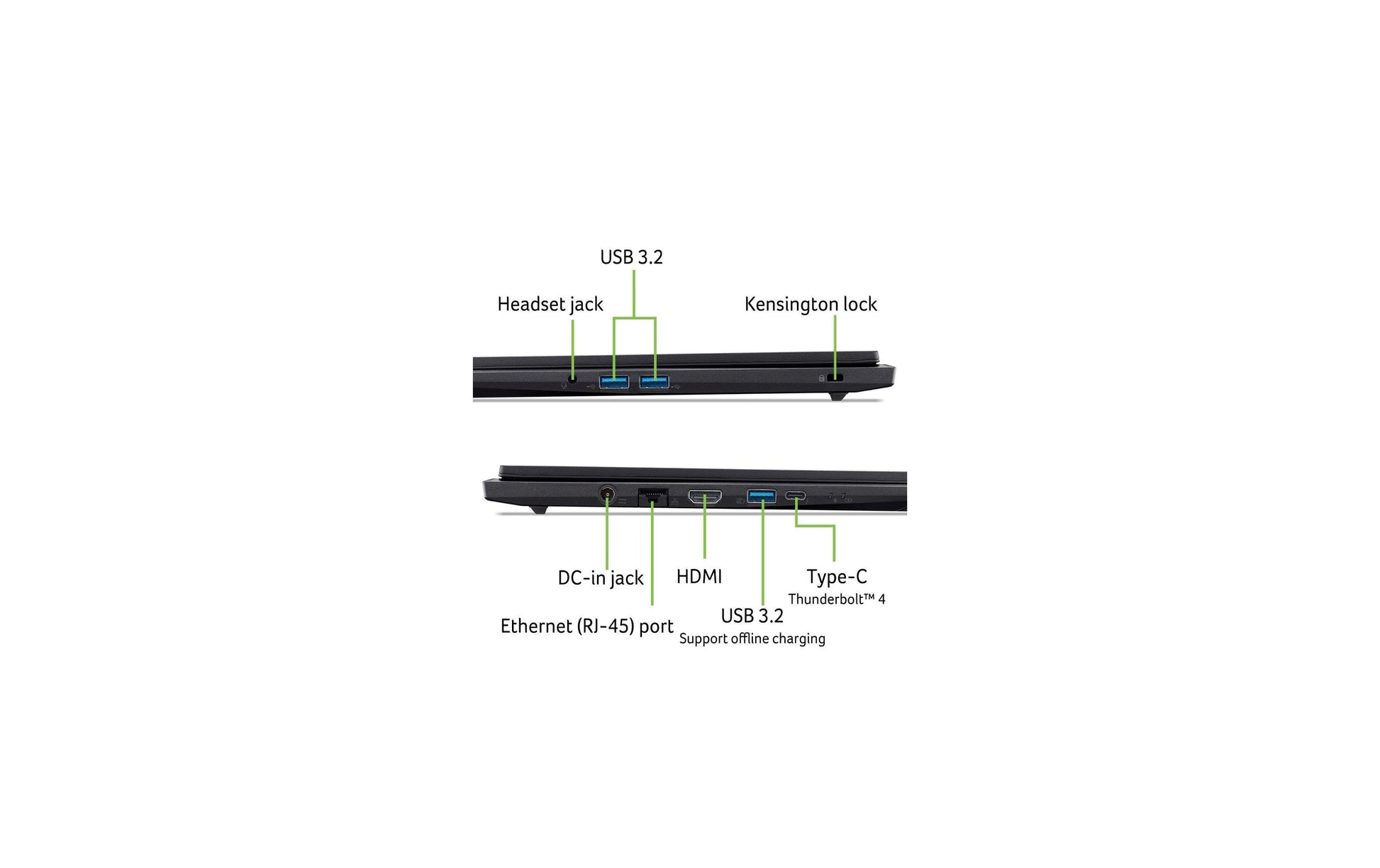 Acer Aspire 16 – 16" WUXGA, Core 7 240H, 16 GB, 512 GB SSD, RTX 5060, Win 11 Home, QWERTZ (CH)
