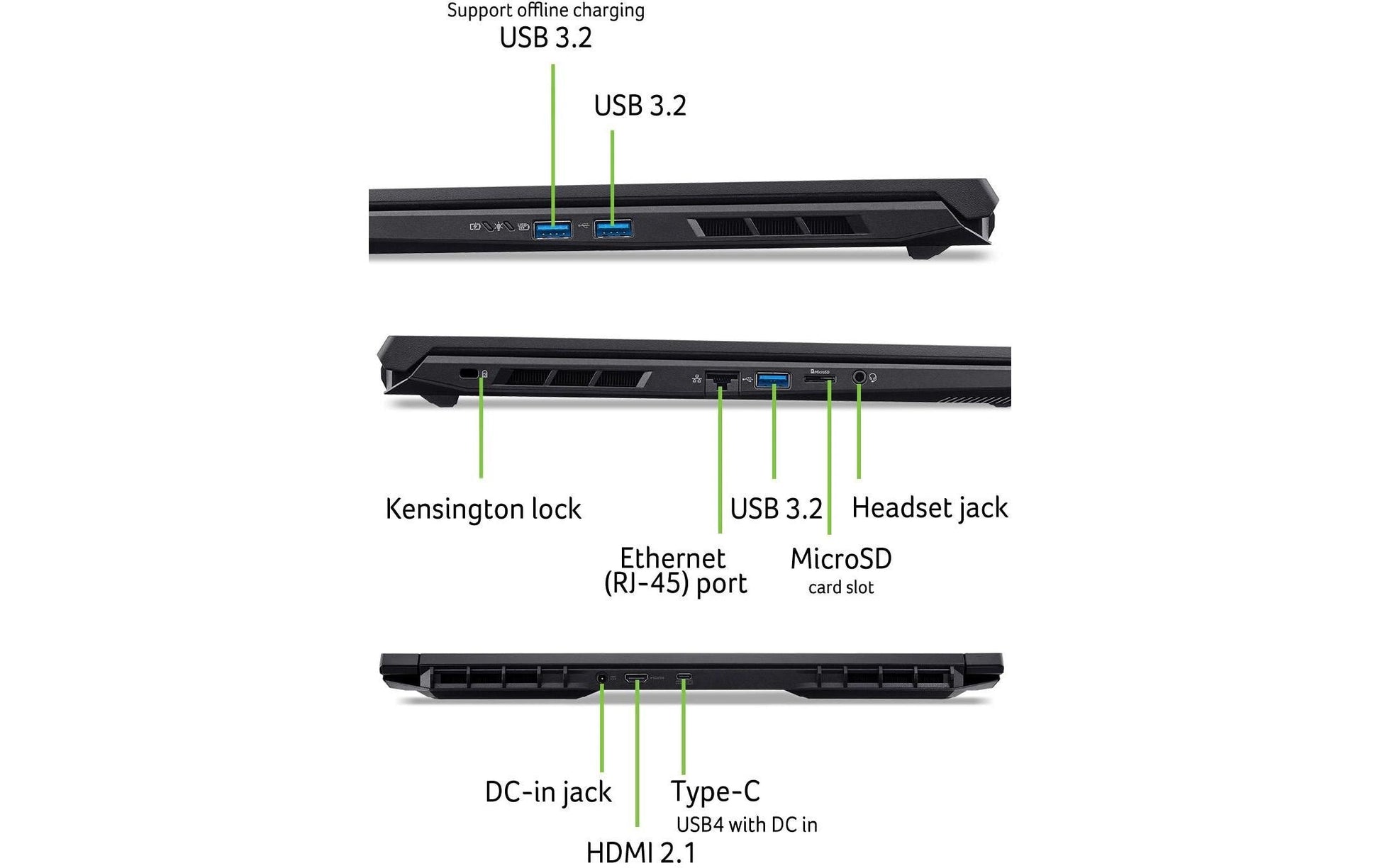 Acer Aspire 17 R7-260 – 17,3" FHD, Ryzen 7 260, 32 GB, 1 TB SSD, RTX 5060, Win 11 Home, QWERTZ (CH)