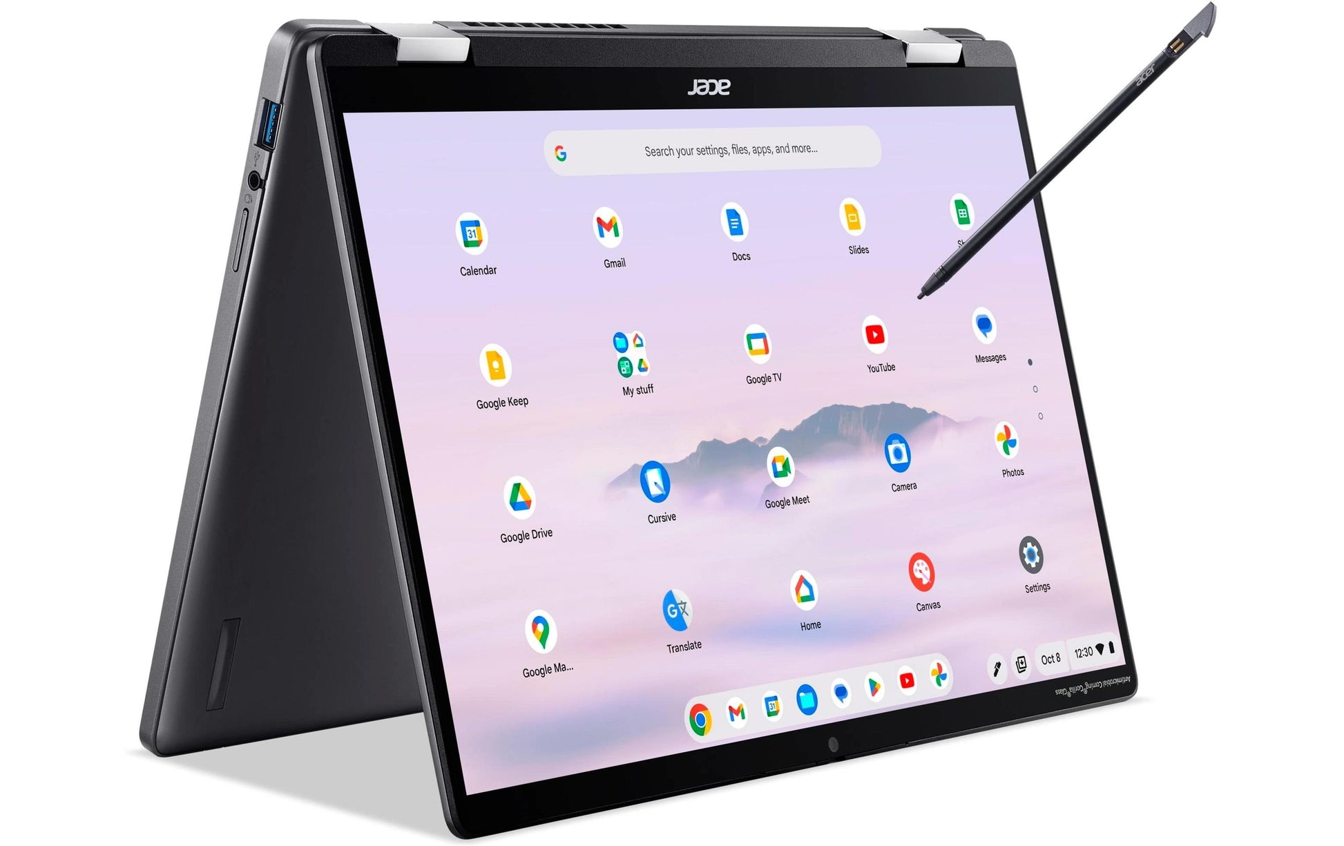 Acer Chromebook CP714 U5-115U – 14" WUXGA Touch, Core Ultra 5 115U, 16 GB, 512 GB SSD, Chrome OS, QWERTZ (CH)