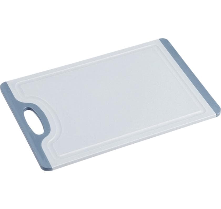 Kesper Schneidebrett 19,5 × 29,5 × 0,8 cm, Kunststoff, mit Rutsch-Stopp, Blau