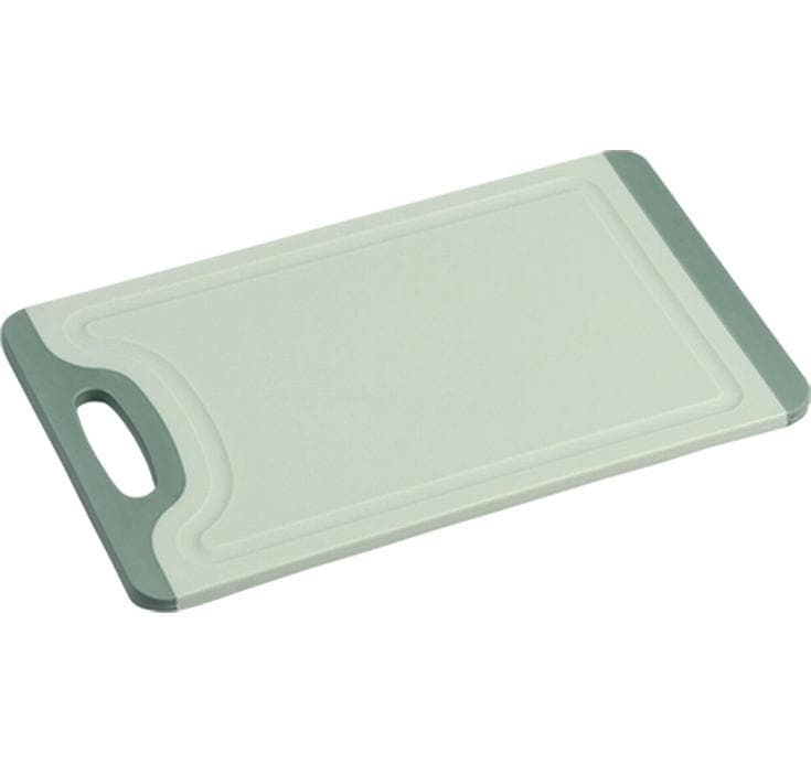 Kesper Schneidebrett 23,5 × 14 × 0,8 cm, Kunststoff, mit Rutsch-Stopp, Grün
