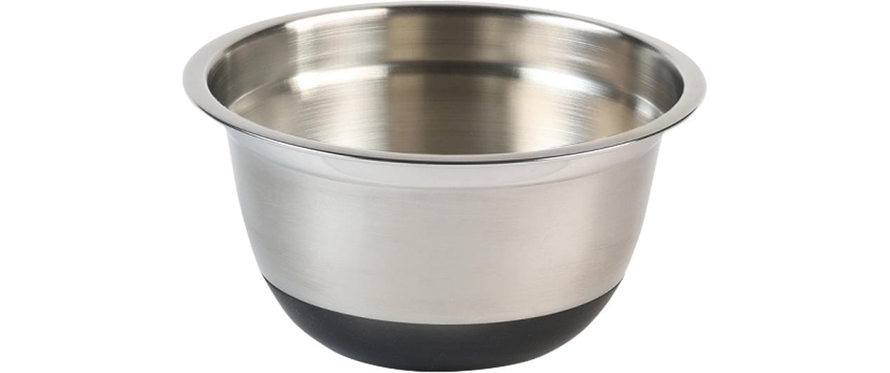 Kesper Rührschüssel 1,3 l, Ø 18,5 × 9 cm, Edelstahl, Silber