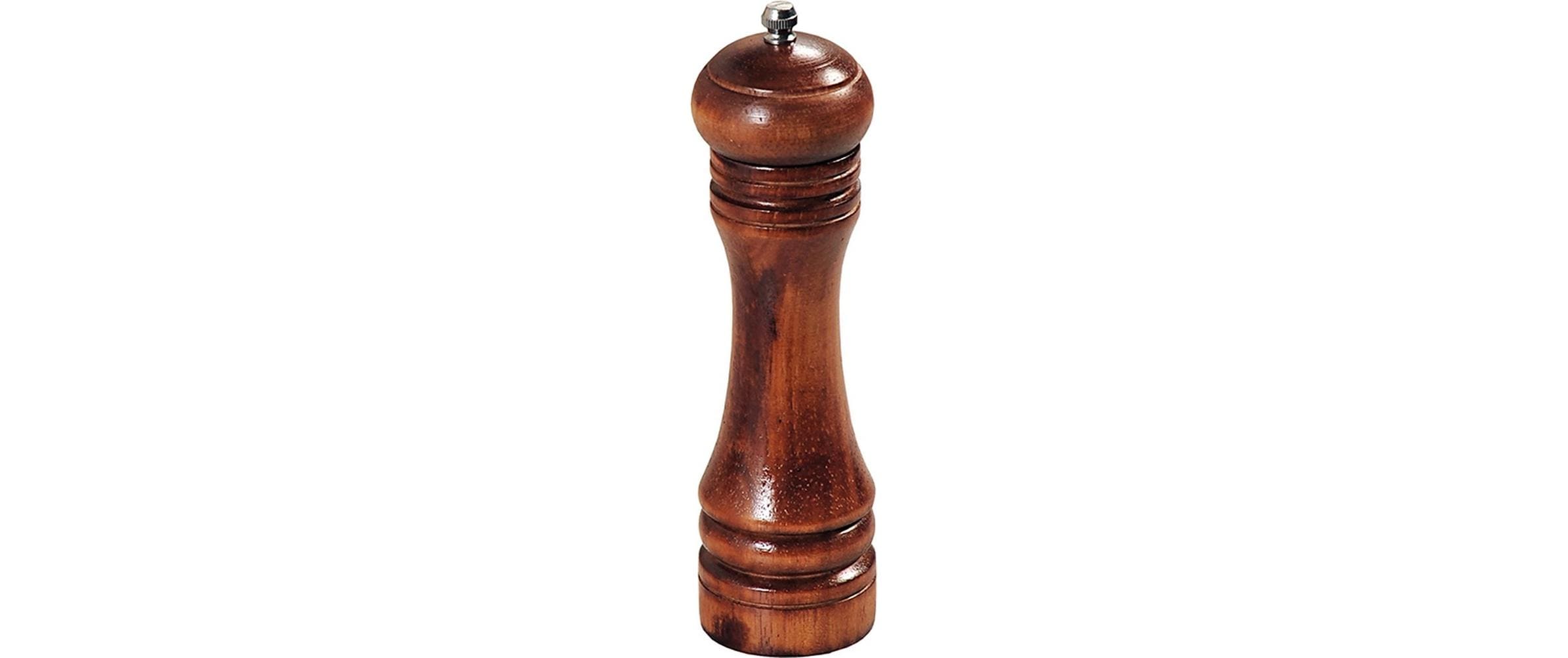 Kesper Salz-/Pfeffermühle 22 cm, Bambus/Keramik, Dunkelbraun