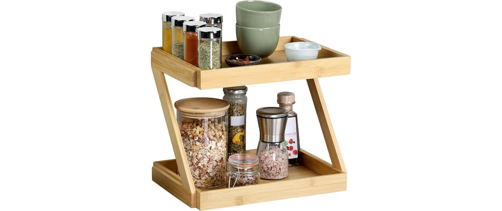 Kesper Wandhalterung – Bambus – Braun – 330 × 210 × 260 mm