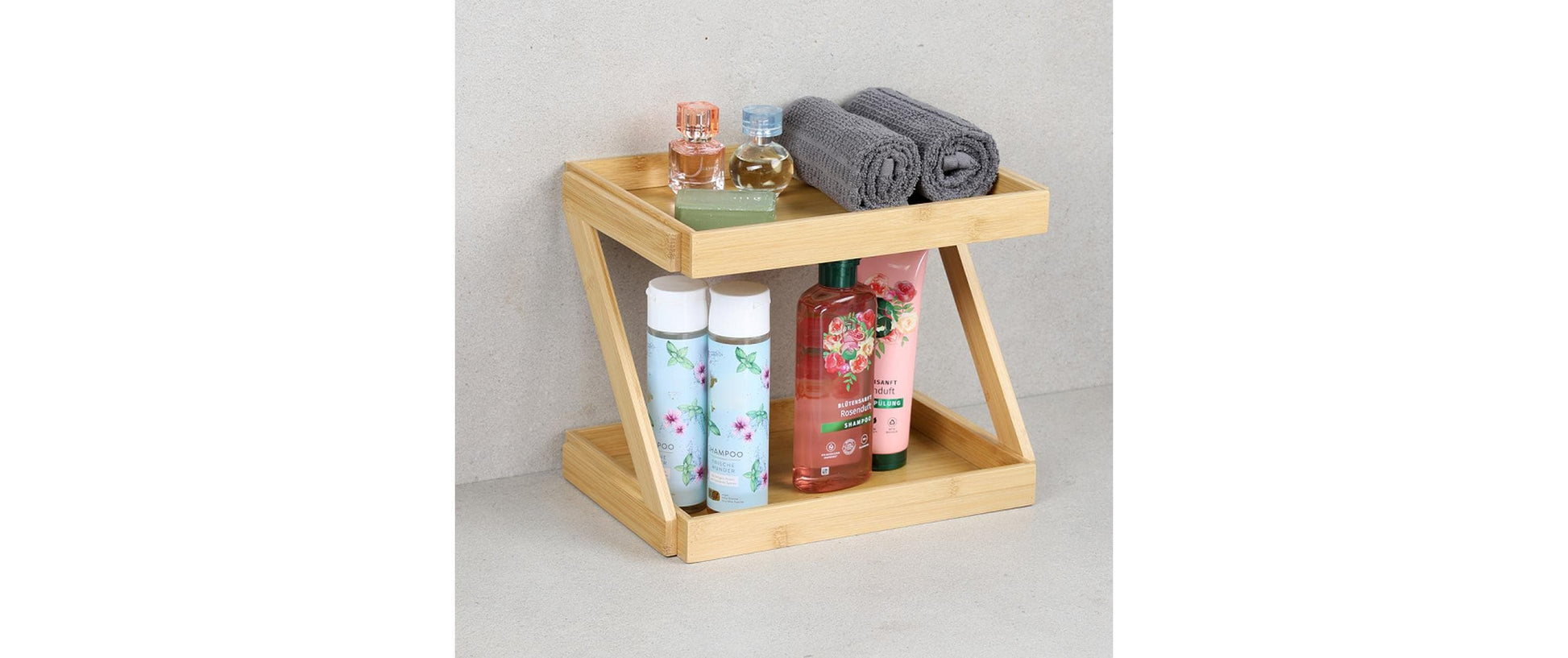 Kesper Wandhalterung – Bambus – Braun – 330 × 210 × 260 mm