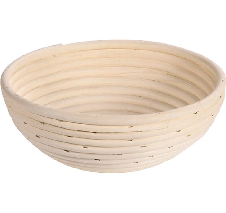 Kesper Gärkorb rund Ø 22 × 8 cm, Rattan, Creme/Braun