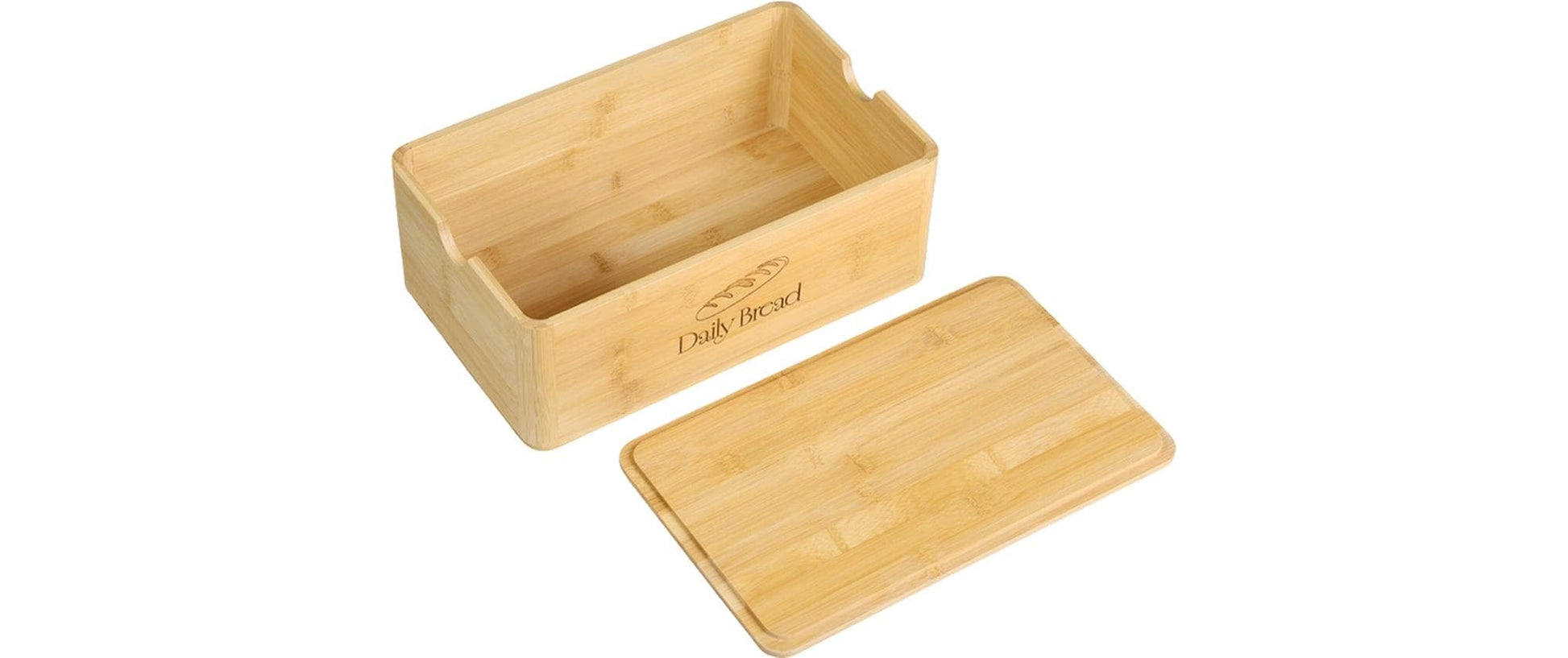 Kesper Lunchbox 20 × 33 × 12,7 cm, Bambus, Braun