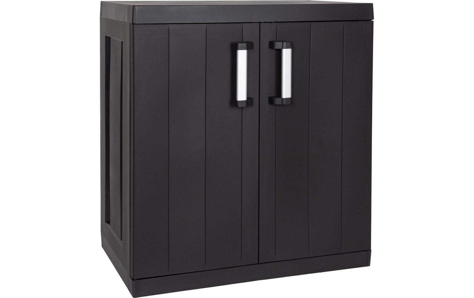 Toomax Mega-Niedriger Schrank – Aktenschrank, 2 Tablare, Kunststoff, 890 × 540 × 960 mm, Grau