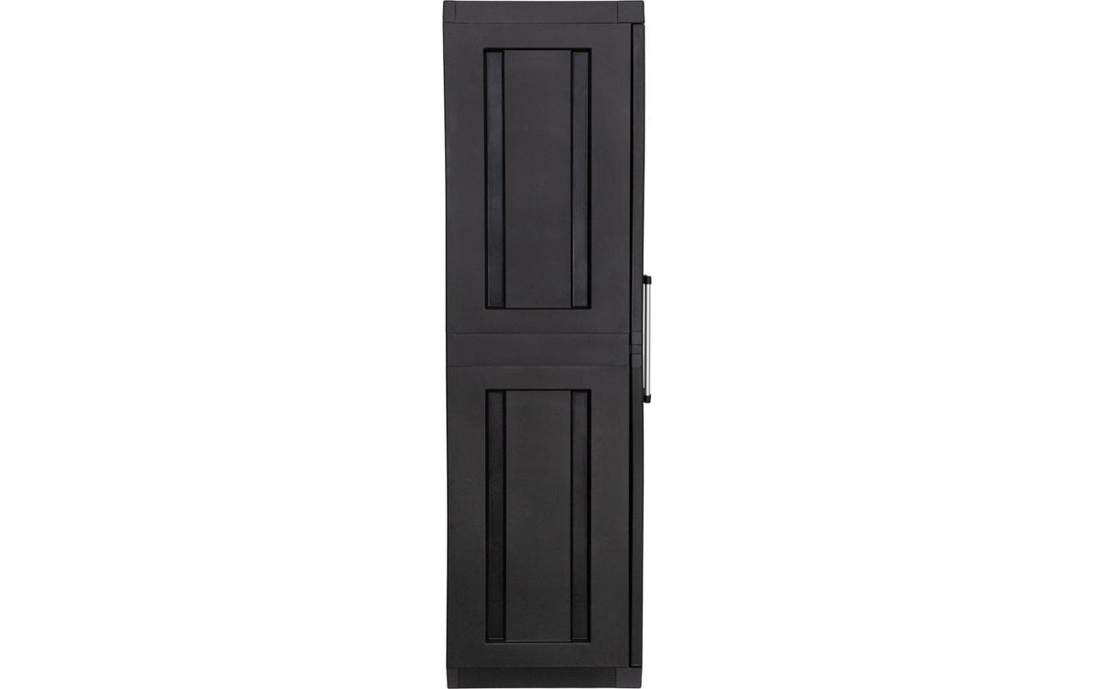 Toomax Schrank, 4 Tablare, Aluminium, 890 × 540 × 1900 mm, Grau