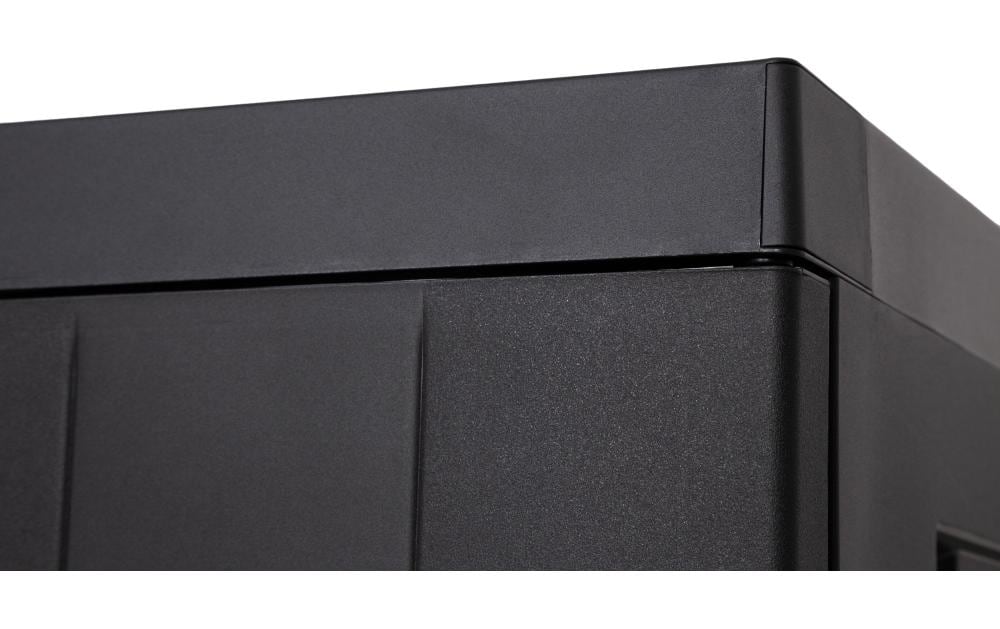 Toomax Aktenschrank, 4 Tablare, Aluminium, 890 × 540 × 1900 mm, Grau