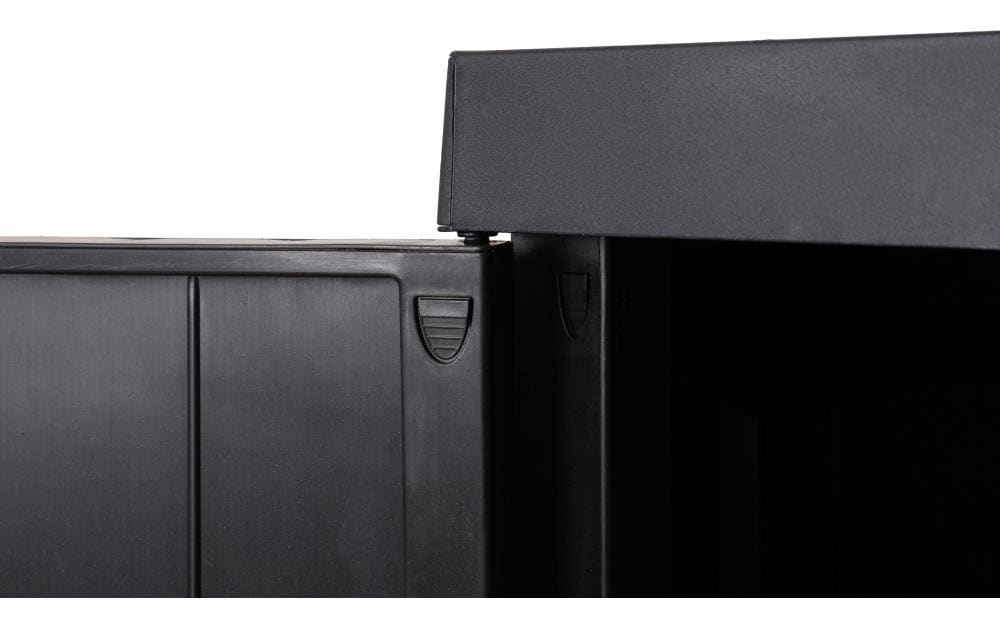 Toomax Aktenschrank, 4 Tablare, Aluminium, 890 × 540 × 1900 mm, Grau