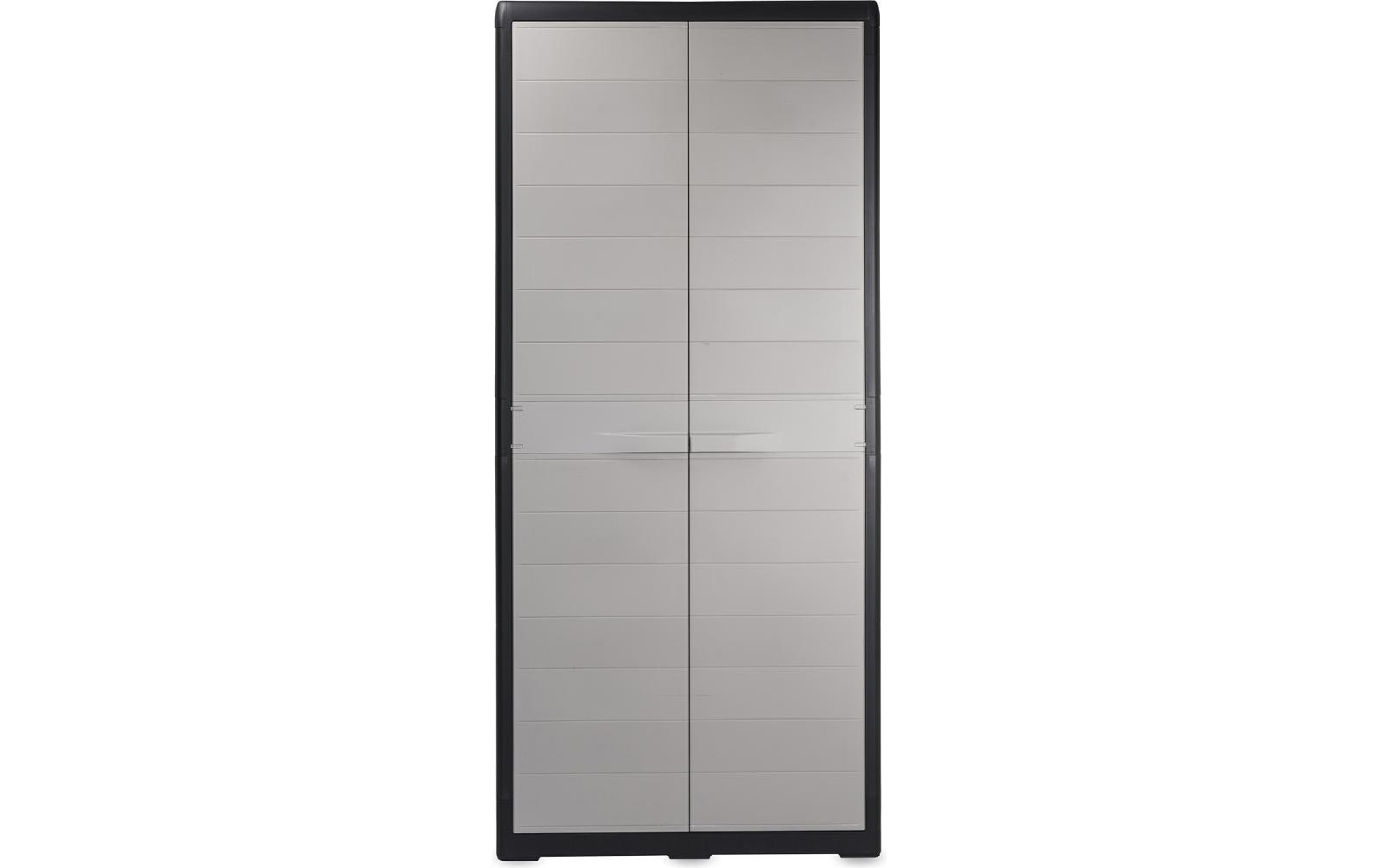 Toomax Schrank – 4 Tablare, Kunststoff, 780 × 460 × 1750 mm, Grau