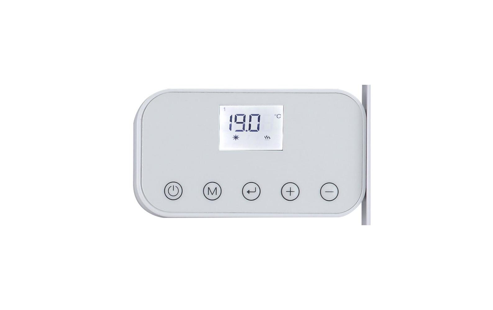 Kibernetik Badheizer BR750W – 750 W, bis 15 m², Wandmontage, Thermostat