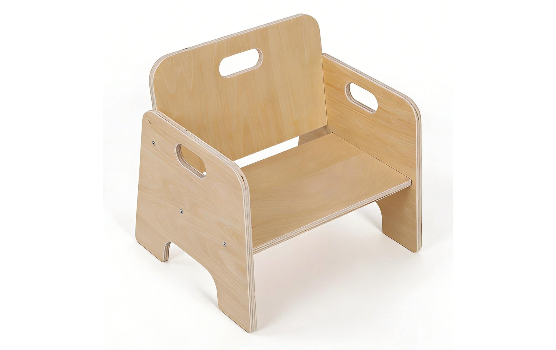 Relaxdays Kinderstuhl – 33 × 29 × 32 cm – Holz – Braun