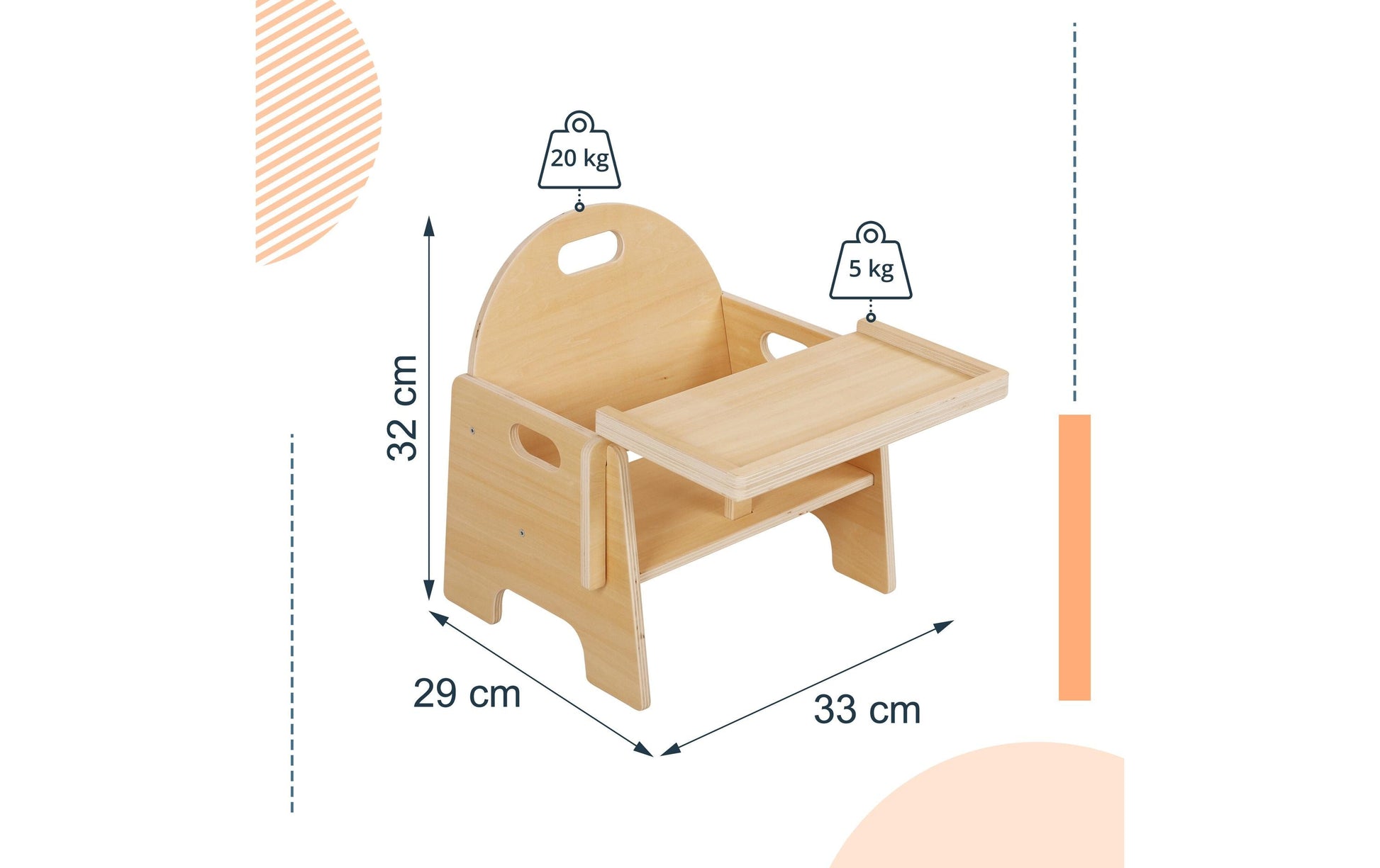Relaxdays Bistro-Set – Beige