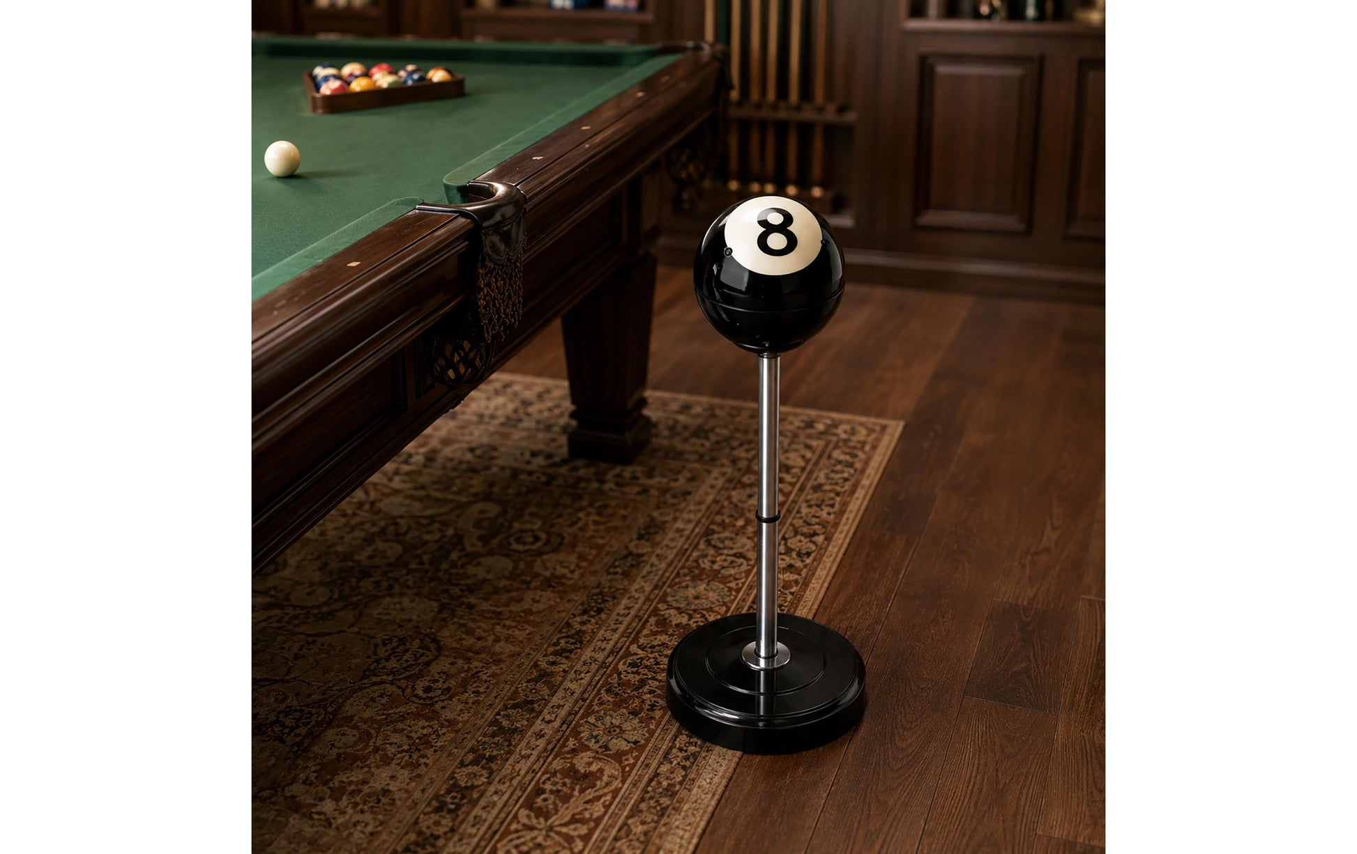 Relaxdays Standascher – Stahl, schwarz, silber, weiss, Ø 90 × H 700 mm