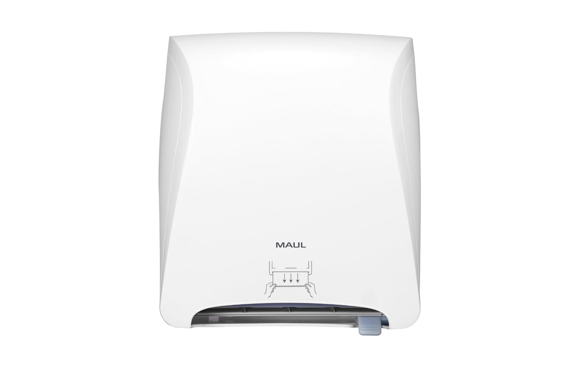 MAUL Handtuchrollenspender – Kunststoff, Weiss, 348 × 385 × 218 mm