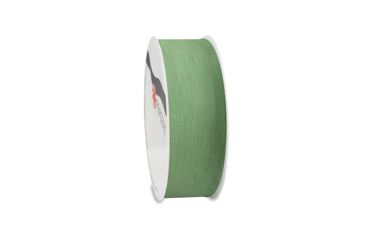 Pattberg Geschenkband, Polyester, einfarbig, Grün, 25 mm × 2 m, 10 Stk.