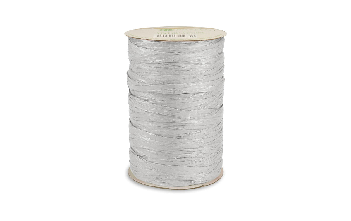 Pattberg Geschenkband, Viskose, Silber, 5 mm × 100 m, 24 Stk.