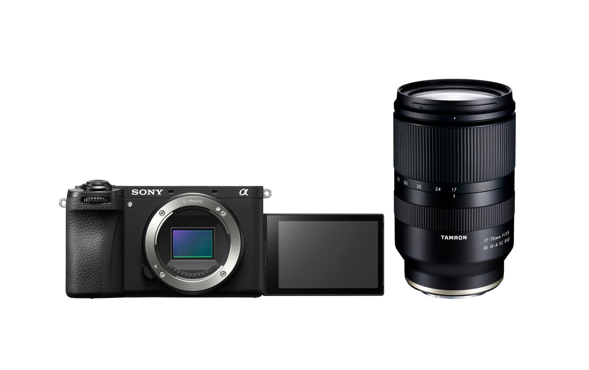 Sony Alpha 6700 Kit Tamron 17–70mm f/2.8 – APS‑C, 26 MP, 4K, schwarz