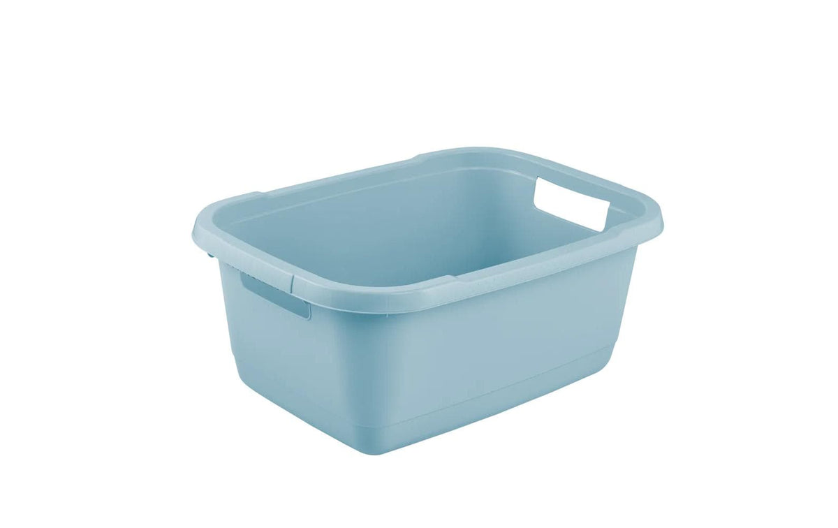 keeeper Aufbewahrungsbox 32 l – Polypropylen (PP) – Blau – stapelbar, mit Griffen – 550 × 230 × 400 mm