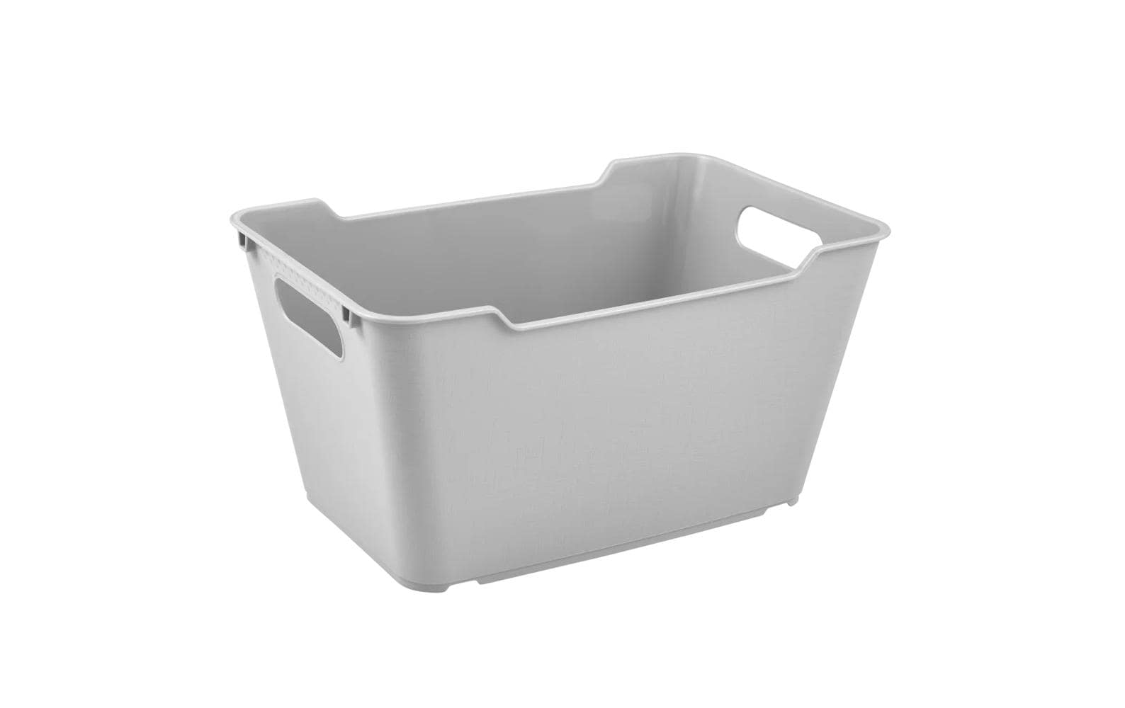 keeeper Lifestyle-Box lotta Aufbewahrungsbox 6 l – Polypropylen – Grau – 190 × 150 × 295 mm