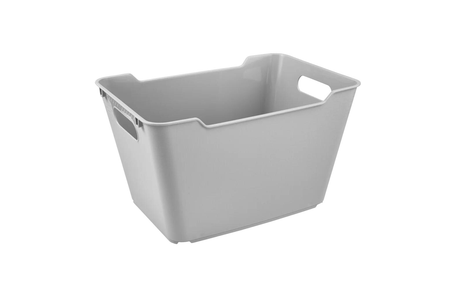 keeeper Lifestyle Aufbewahrungsbox 12 l – Polypropylen – Grau – BPA-frei – 235 × 200 × 355 mm