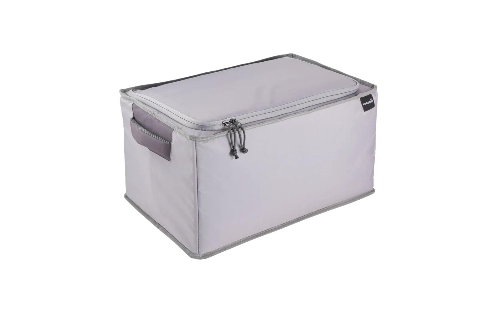 keeeper Faltbare Isoliertasche XL – 40 l, 48 × 26,5 × 31,5 cm – Grau – Polyethersulfon