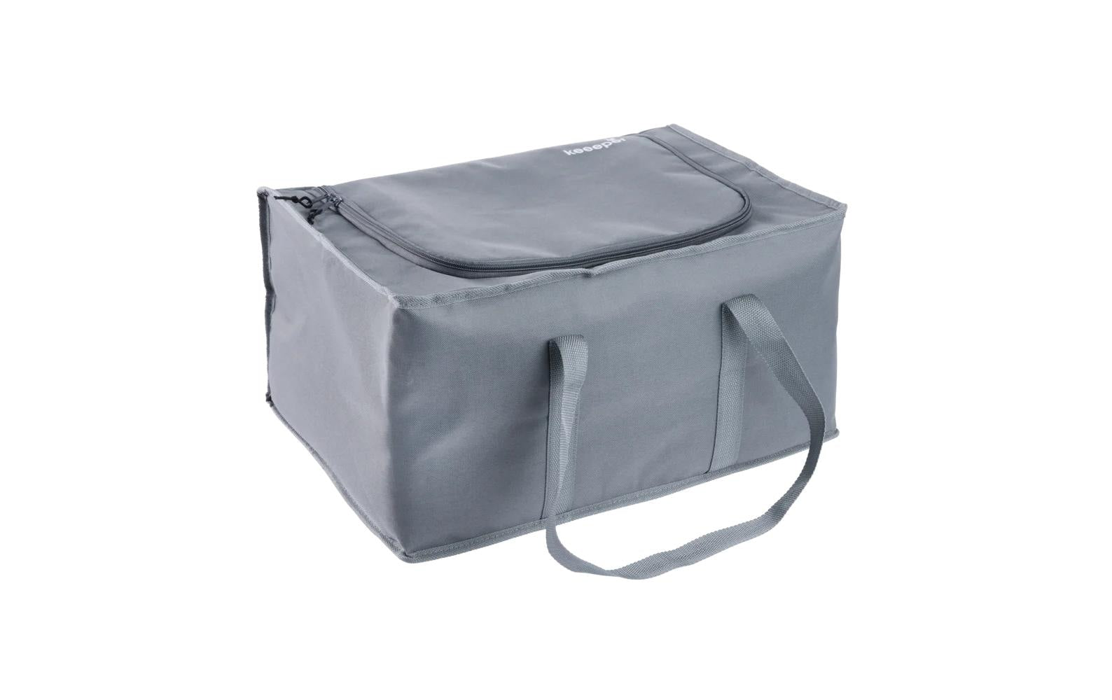 keeeper Faltbare Isoliertasche L – 40 l, 49×26×34 cm – grau