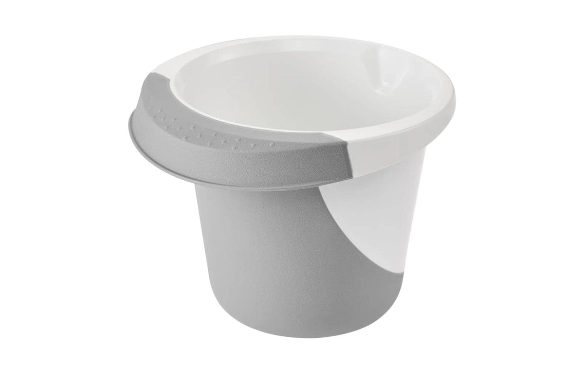 keeeper Carlotta – Rührschüssel 1,5 l, Ø 18 × 14 cm, Polypropylen (PP)/Thermoplastische Elastomere (TPE), Grau