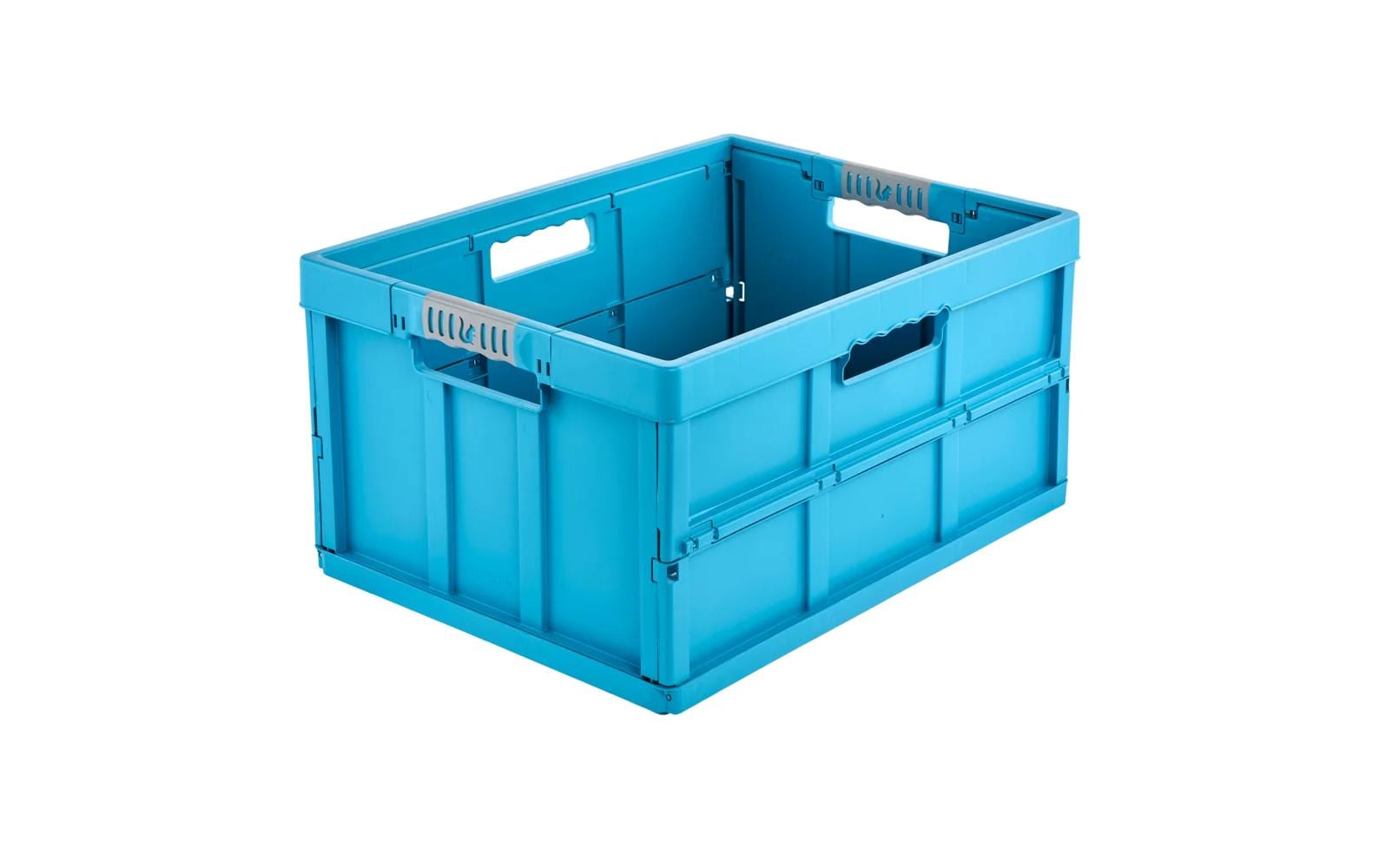 keeeper Eco Benno Faltbox 45 l – faltbar – Kunststoff – himmelblau – 535 × 275 × 375 mm