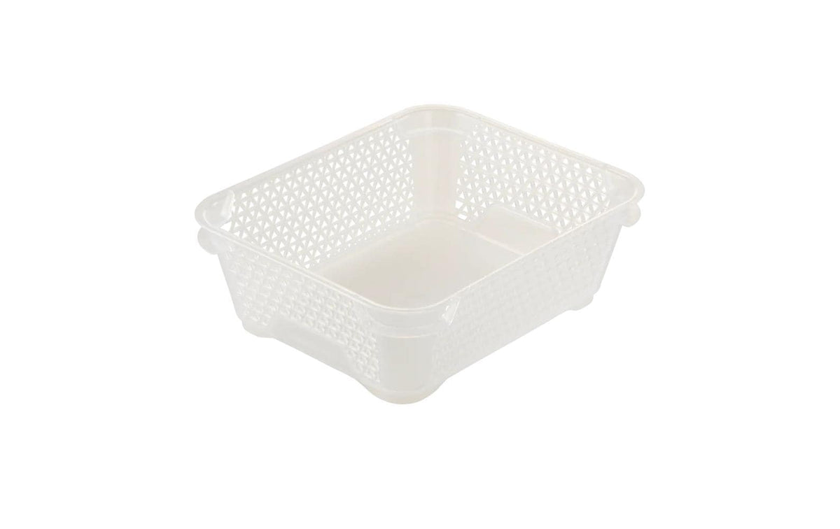 keeeper Aufbewahrungskorb – Polypropylen (PP) – Transparent – BPA-frei – für A6 – 160 × 70 × 200 mm