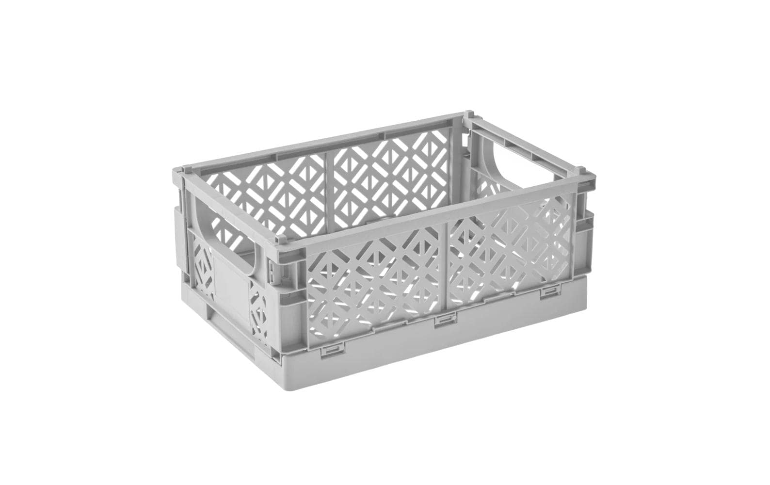keeeper fritzi Faltbox 9,6 l – faltbar – Kunststoff – grau – 350 × 140 × 230 mm