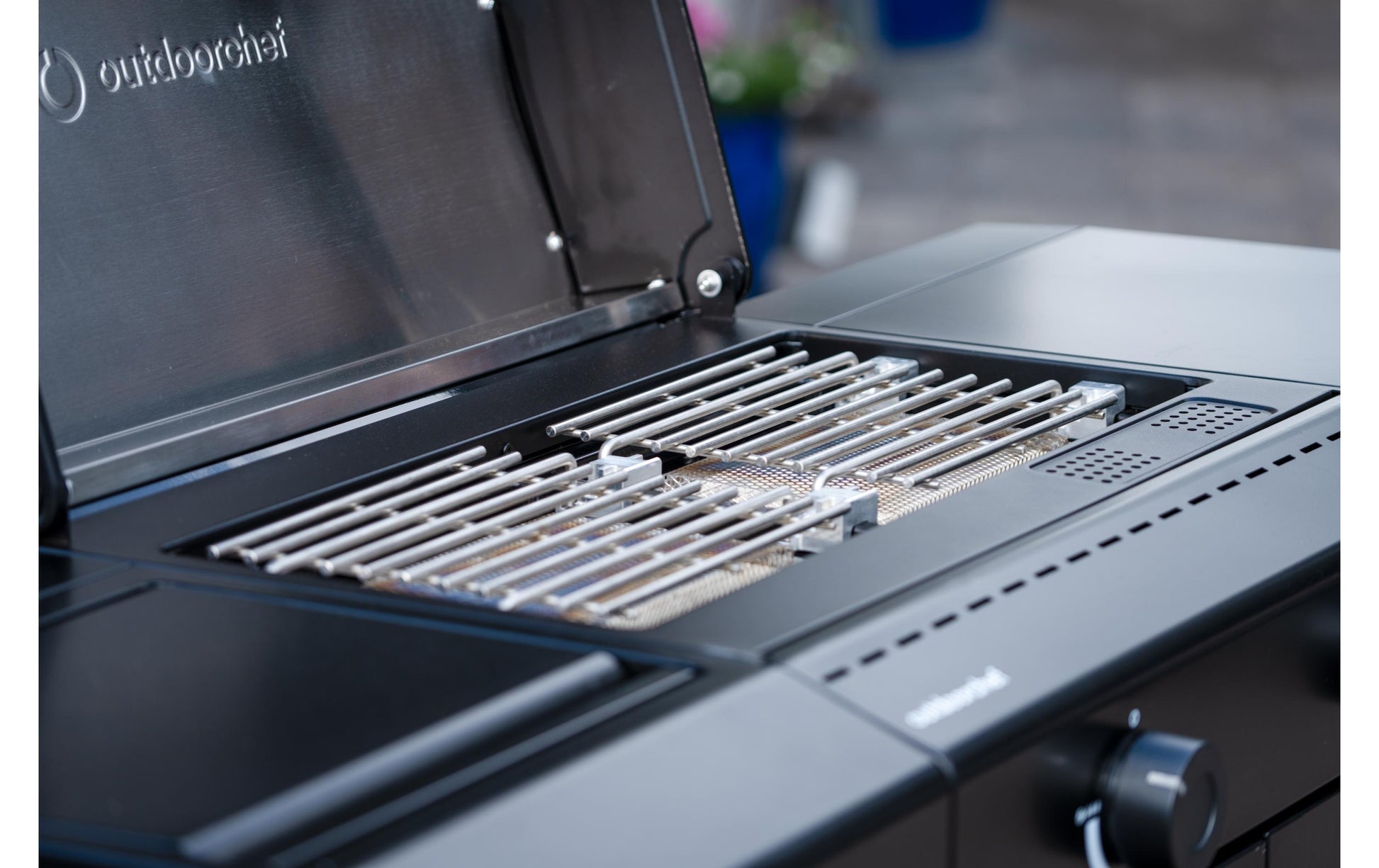 OUTDOORCHEF Gasgrill Heat C-265 – 2 Brenner, 10 100 W – Schwarz