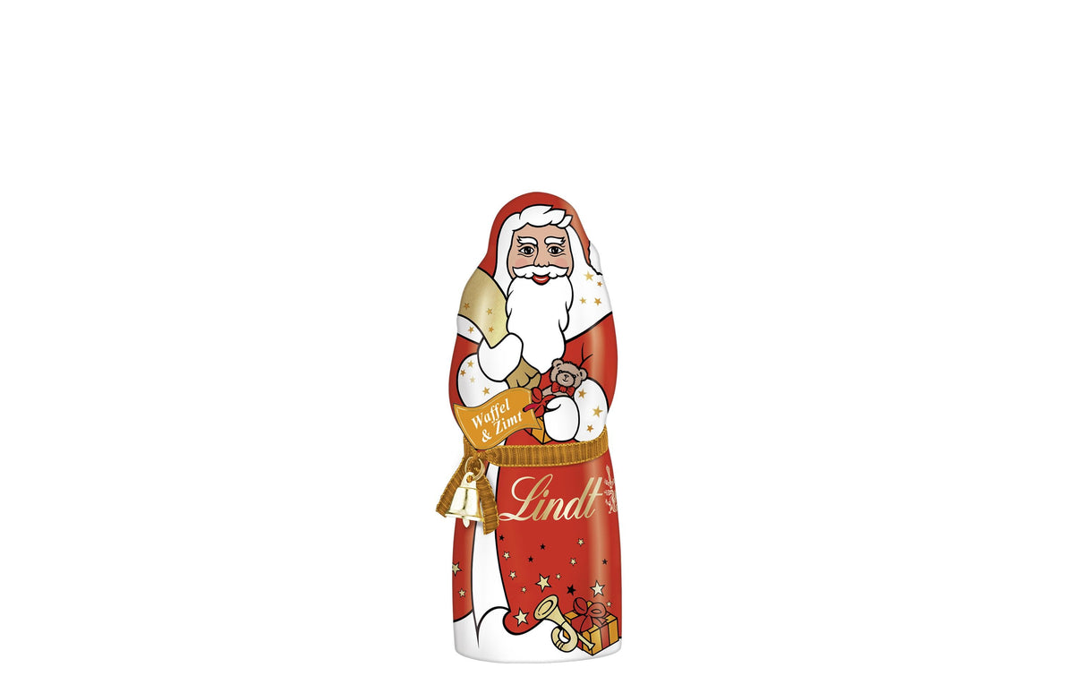 Lindt SAMICHLAUS Schokolade – Vollmilch, Waffel & Zimt – 125 g