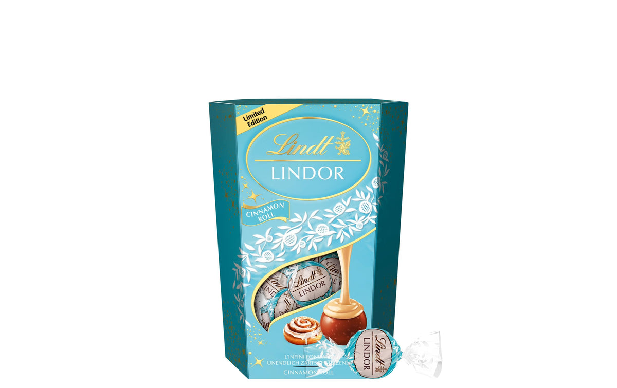 Lindt LINDOR Schokolade – Zimtschnecke – 200 g