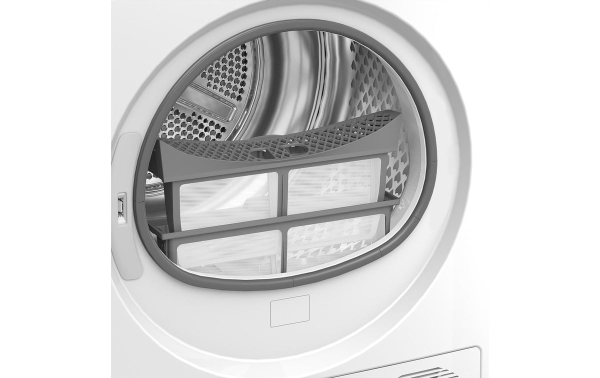 Bauknecht Trockner WT8CD7P – 8 kg, Energieeffizienz C, Kondensationsklasse B, 64 dBA – weiss