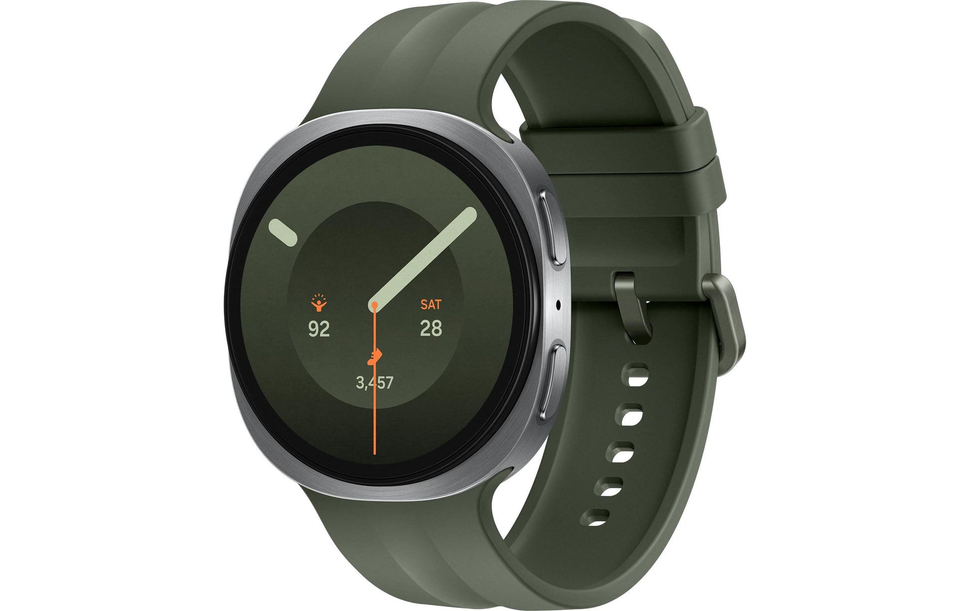 Samsung Galaxy Watch 9 44 mm GPS + Cellular – Silber, für Android