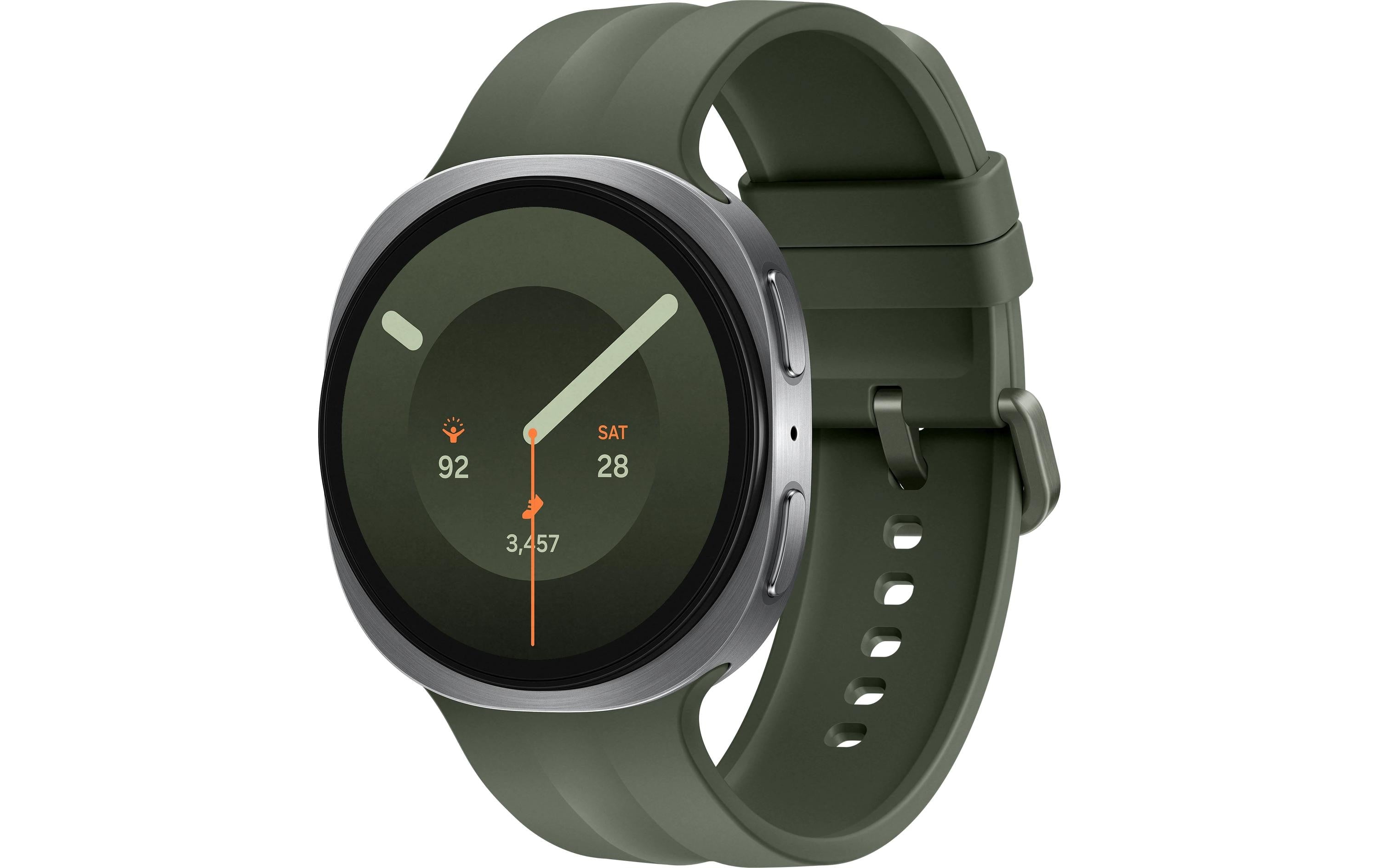 Samsung Galaxy Watch 9 44 mm GPS + Cellular – Silber, für Android