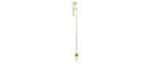 Balthasar Balance Kerzenhalter – Metall, Gold – Ø 1,6 × 16,5 cm