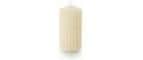 Balthasar Zylinderkerze – Ø 6 × 12 cm – Paraffin, ecru