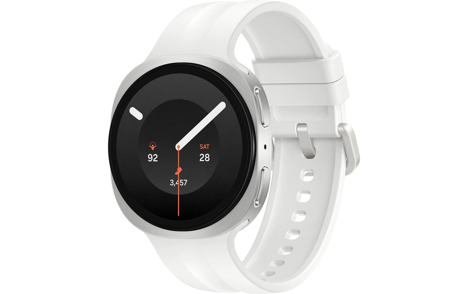 Samsung Galaxy Watch 9 40 mm GPS – Aluminium Silber, Cremefarben